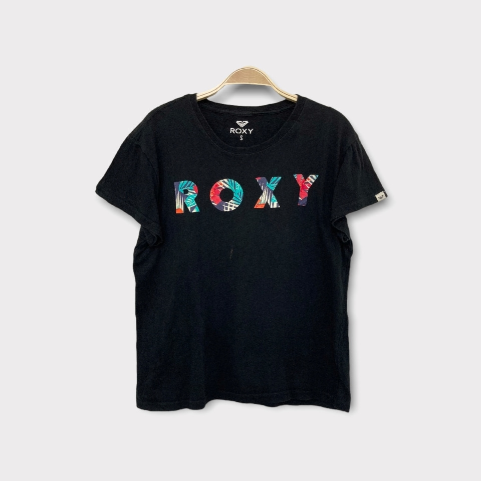 [중고] ROXY 프린트 티셔츠여성 S