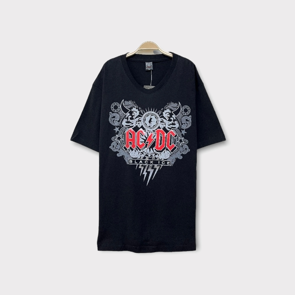 [새상품] ROCKVOLUTION 빈티지 모티브 양면 프린트 티셔츠공용 OVER M - REGULAR XL
