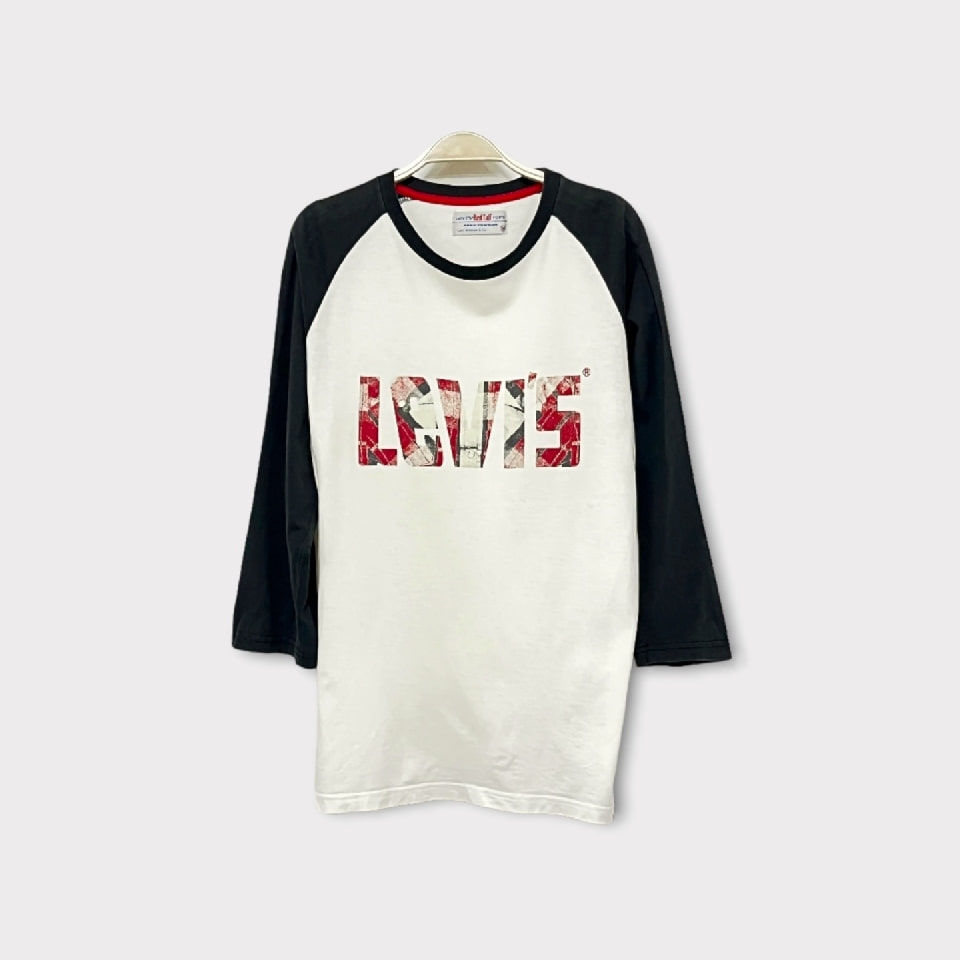 [중고] LEVIS 리바이스 슬리브 티셔츠공용 M